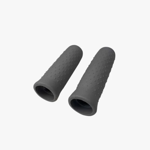 Poignées Silicone Embouts Noir