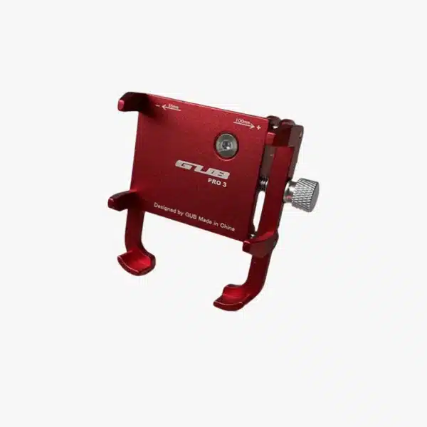 Support téléphone GUB Pro 3 rouge