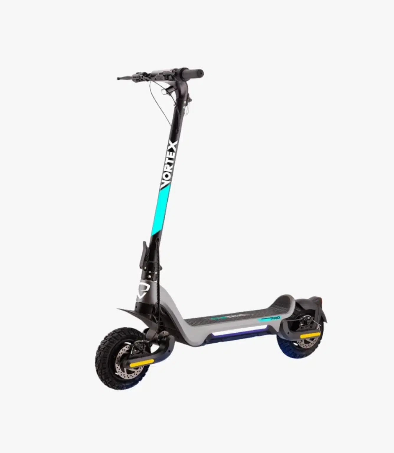 Trottinette Ecoxtrem ETRIC Vortex-Double-Moteur gris clair