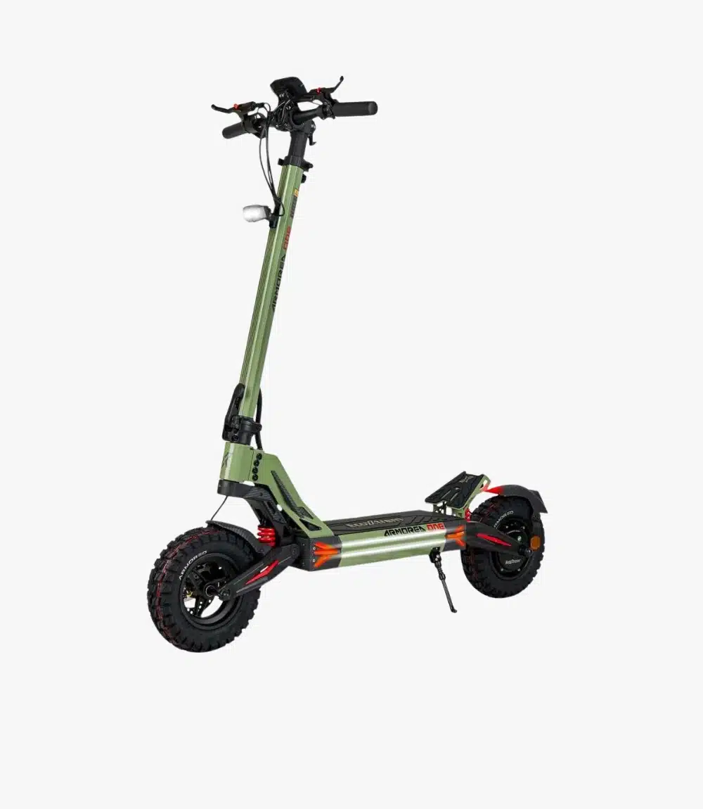 Trottinette électrique M41 Armored One Ecoxtrem 2000W noire avec pneus 11 pouces et batterie 48V 18Ah