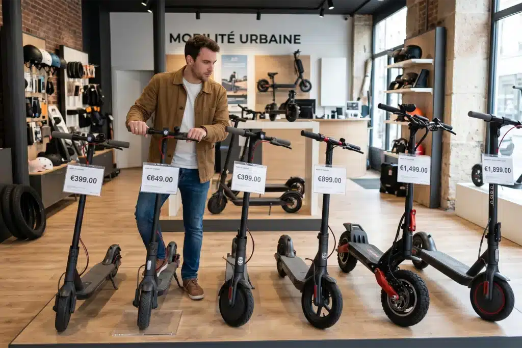 voltrix combien coûte une trottinette électrique