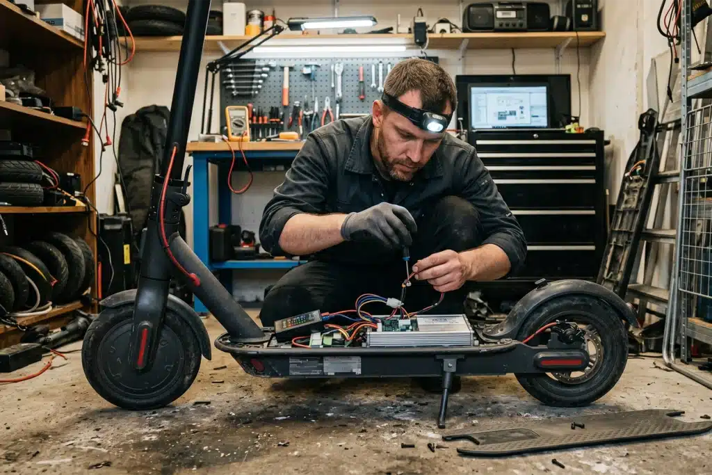 voltrix comment débrider une trottinette électrique